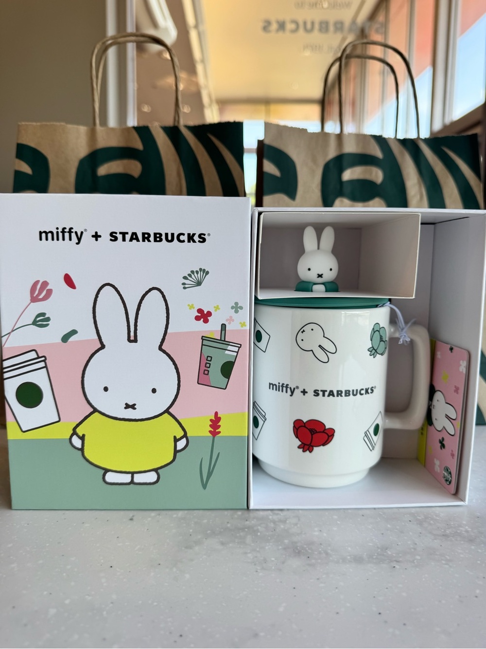 Miffy x Starbucks 14 oz ceramic mug